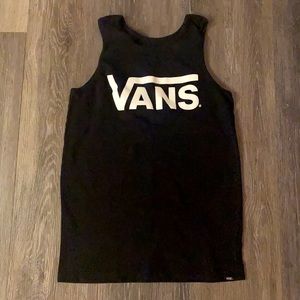 VANS Tank, Never Worn, No Tags, Youth Small 8-10 🖤